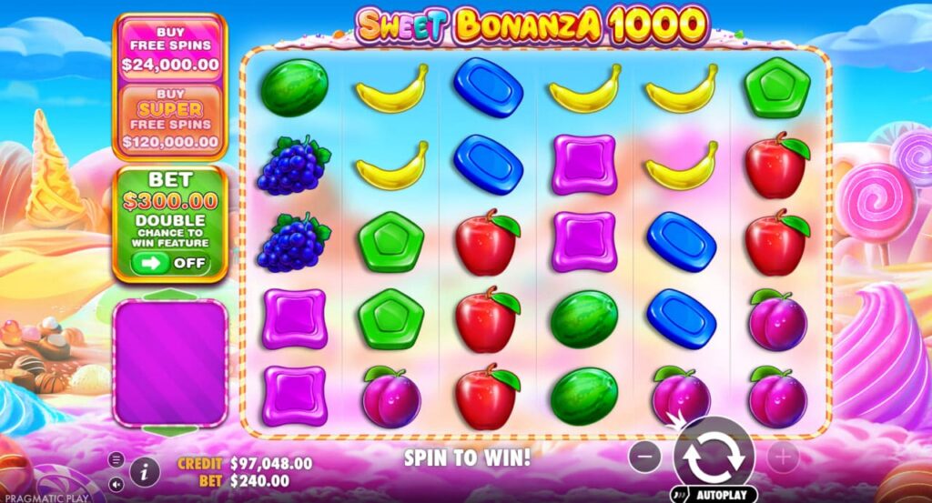 Sweet Bonanza 1000 jogo